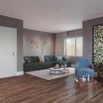 Piso Laminado Eucafloor - Linha Evidence - Cacau Marfim