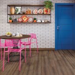 Piso Laminado Eucafloor - Linha Evidence - Lâmina Nogueira