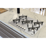 Cooktop a Gás Tramontina - Design Collection - Penta Inox Flat - Aço Inox