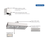 Coifa de Embutir Tramontina - Incasso - em Aço Inox 75