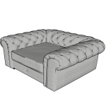 Sofá Estofado Pet Chesterfield